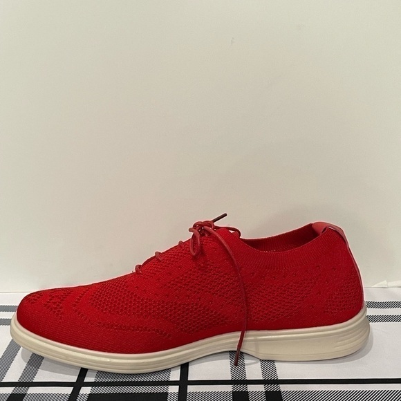 TR shoes sneaker casual red wing tip pattern - Picture 3 of 5